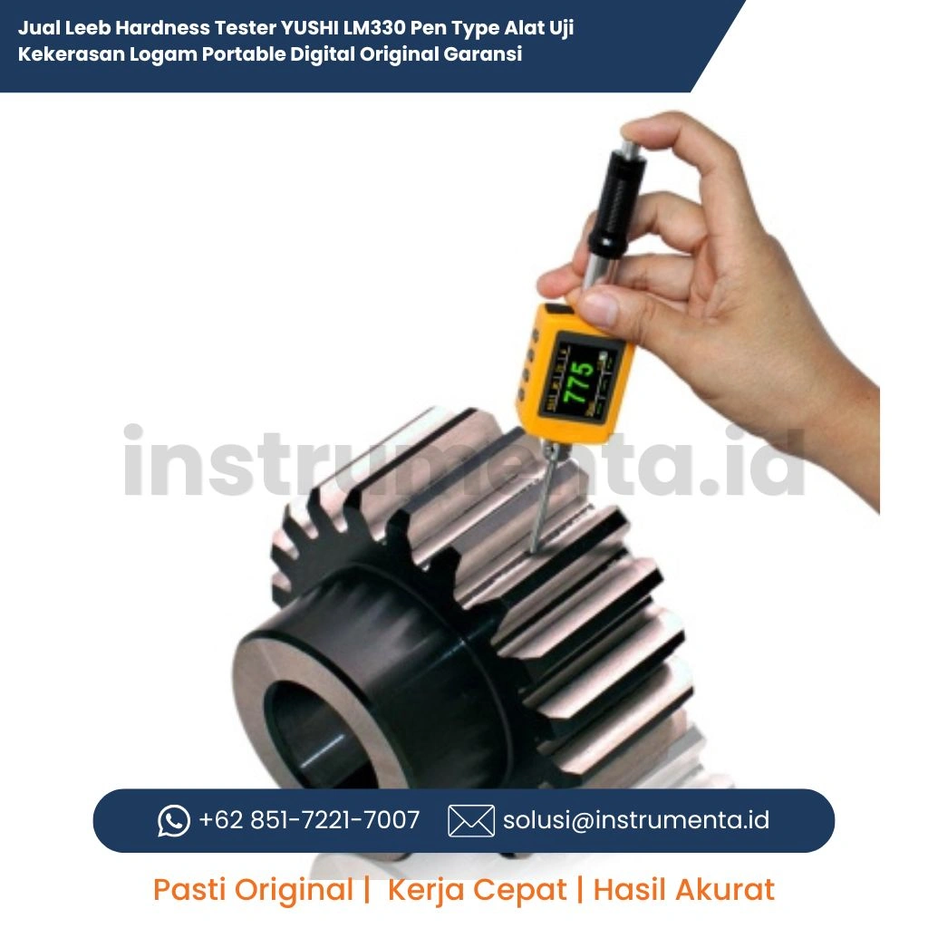 Jual Leeb Hardness Tester YUSHI LM330 Pen Type Alat Uji Kekerasan Logam Portable Digital Original Garansi
